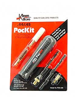 Kleen Bore Pockit Handgun Cleaning Kits For Cal. .44, .45 by Kleen-bore