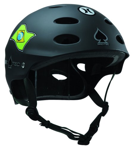 Childrens Toyshop  Toys : Pro-Tec Ace Skate Signature SXP Bob Burnquist Multi-Sport Helmet (Rubber Black, Medium/Large)
