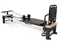Stamina AeroPilates Pro XP 556 Home Pilates Reformer with Free-Form Cardio Rebounder