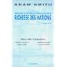 Recherche sur la nature et les causes de la richesse des nations
