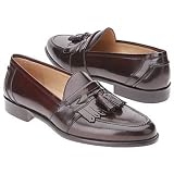 Johnston and Murphy Men's Emery Kiltie Tassel (Dk Burgundy Calf 11.0 M)