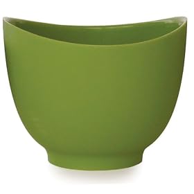 iSi Basics Flexible Silicone Mixing Bowl, 1.5 Quart, Wasabi by iSi