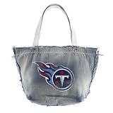 NFL Tennessee Titans Denim Vintage Tailgate Tote