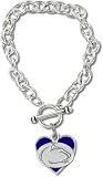 Penn State Nittany Lions School Charm Toggle Bracelet