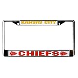 Express Kansas City Chiefs Chrome License Plate Frame