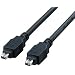 ELECOM �t�F���C�g����IEEE1394[4pin-4pin]�P�[�u�� 1.0m IE-FS441