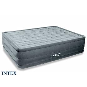 LIT AIRBED GONFLABLE ELECTRIQUE INTEX - 203 x 152 x 46 CM