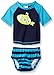 Kiko & Max Baby Boys Rashguard and Diaper Cover Swim Set, Navy Submarine, M