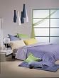 Twin Stripe 4 Pieces Sheets, Duvet Cover and Pillow Shams Set