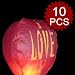 (Price/10 PCS)I Love You Sky Lanterns