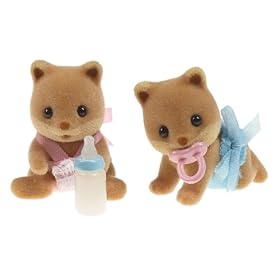 Calico Critters Slydale Fox Twins by International Playthings