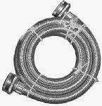Tools & Hardware : Watts Brass & Tubular #WTS-SPL48-1212PB 3/4GHx48 Wash Mach Hose