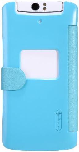 VSTN® Oppo Fresh series style Ultra-Thin PU Leather Case (For Oppo N1, Blue)