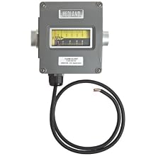 Hedland H601A-005-F1 Flow Alert, Aluminum, For Use With Oil and Petroleum Fluids, 0.5 - 5.0 gpm Flow Range, 1/2" NPT Female