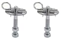 Spectre 42563 Hood Pin Kit Hair Pin Clips Stainless Steel 1 Kit