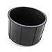 Red Hound Auto Rear Center Console Cup Holder Insert 2009-2014 Compatible with Ford F150 Rubber Right Side Liner