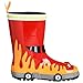 Kidorable Little Boys' Fireman Rain Boots, Red, 8 M US Toddler