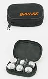 Boules-Set 009-370 -  6 Kugeln + 1 Ball im Etui ca. 11x7,5x3,5 cm