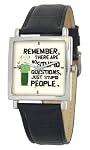 South Park Men's D1571S015 Manilla Collection Mr. Garrison Black Leather Watch