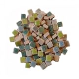 Eigenschaften Mosaikstein GmbH / Minimosaik ~100 Mosaiksteine grün mix 5x5x3mm (L30-L36)