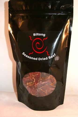 Biltong - Seasoned Dried Beef Sliced 8oz X 4 Pack