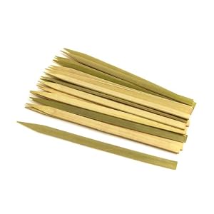 Steven Raichlen Best of Barbecue Wide Bamboo Grilling Kabob Skewers 6.5-inch Long, Set of... by 