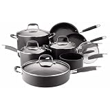 Anolon Advanced Nonstick Hard-Anodized Aluminum 12-Piece Cookware Set by Anolon