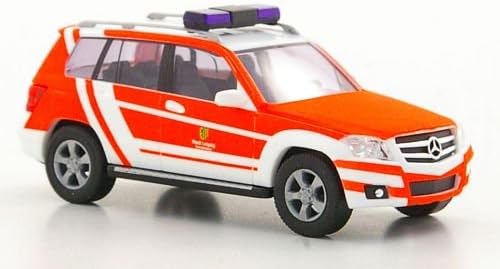 Mercedes GLK-Class, Fire department Leipzig , 2009, Model Car, Ready-made, Busch 1:87