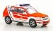 Mercedes GLK-Klasse, Feuerwehr Leipzig, 2009, Modellauto, Fertigmodell, Busch 1:87