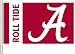 Alabama Crimson Tide CAR FLAG w/Wall Brackett Set of 2 - NCAA