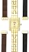 Medana Women's Gold-Tone Interchangable Band Stone Bezel Fashion Watch # 8401