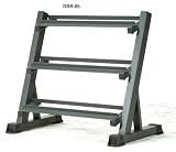 DBR86 3 LEVEL DUMBBELL RACK ~ Holds 10 Pair