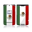 Mexican Flag Design Protective Skin Decal Sticker for Motorola RAZR V3xx Cell Phones