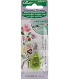 Clover Needle Threader For Embroidery Needles-Apple Green