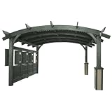Sonoma Arched Wood Pergola