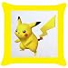 Search : Throw Pillow Case Yellow of Pokemon Pikachu