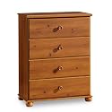 South Shore Furniture, Sand Castle Collection, 4 Drawer Chest, Sunny Pine