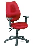 Review Boss  / Boss B1002SS-BY High-Back Task Chair with Seat Slider in Burgundy