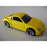 HotWheelsYellowPorscheCayman1:87ScaleinCollectorsCase