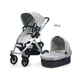 UPPAbaby Eco-friendly Vista Stroller, Silver/Mica