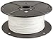 UL1015 Commercial Copper Wire, Bright, White, 22 AWG, 0.0253