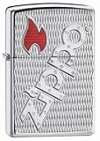 High Polish Armor Chrome, Zippo Bolted