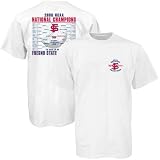 Fresno State Bulldogs 2008 NCAA Men's College World Series Champions White Bracket T-shirt