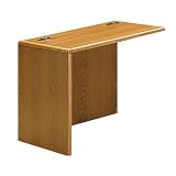 10700 Series left return shell, medium oak, 36w x 24d x 29-1/2h