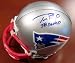 Tom Brady Autographed/Hand Signed New England Patriots Mini Helmet SB 36 MVP TriStar #0224052