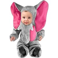 Baby Grey Elephant Halloween Costume (Size:6-12M)