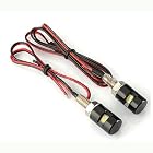 Rupse 2* White LED Motorcycle, Car License Plate Screw Blot Light