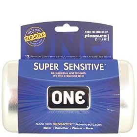 Super Sensitive Thinner ONE Condoms 12 Retail Box