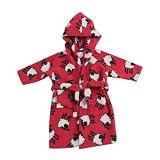 from CozyBear DG02 CozyBear Lipstick Pink Sheep Fleece Dressing Gown - age 6 to 12 months