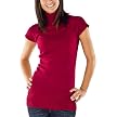 Xhilaration&reg; Juniors Body Con Turtleneck Sweater - Jam Red